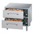 Hatco HDW-2 Freestanding Drawer Warmer, 29.5"W , 2 Drawers, Adjustable Humidity Vents, Includes Two 6" Deep Food Pans,  4" Legs, 900 Watts