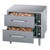 Hatco HDW-2 Freestanding Drawer Warmer, 29.5"W , 2 Drawers, Adjustable Humidity Vents, Includes Two 6" Deep Food Pans,  4" Legs, 900 Watts