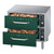 Hatco HDW-2 Freestanding Drawer Warmer, 29.5"W , 2 Drawers, Adjustable Humidity Vents, Includes Two 6" Deep Food Pans,  4" Legs, 900 Watts