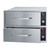 Hatco HDW-2BN Built-In Narrow Drawer Warmer, 19.46"W, 2 Drawers, Adjustable Humidity Vents, Includes Two 6" Deep Food Pans, Hardwired with 4' Flexible Conduit, 900 Watts