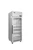 Atosa PLUS-R1-GS-R-PT 30"W Top Mount Pass-Thru Front Glass/Rear Solid Door Refrigerator, (1) Section (2) Doors (4) Shelves 23.7 Cu.Ft Capacity, Refrigerant R290, Right Hinged Door