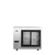 Atosa SBB48SGGRAUS1 48"W Back Bar Cooler w/ Sliding Glass Door Shallow Depth, (2) Doors (4) Shelves 11.5 Cu.Ft Capacity, Refrigerant R290