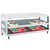 Copy of Hatco GRPWS-3618D Glo-Ray® Slant Display Pizza Warmer, 36"W × 18"D, Dual Shelf, Heated Base Only, LED Lights, 120 Volts, 1440 Watts
