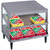 Hatco GRPWS-3624D Glo-Ray® Slant Display Pizza Warmer, 36"W × 24"D, Dual Shelf, Heated Base Only, 6 LED Lights, 120 Volts, 1800 Watts