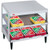 Hatco GRPWS-3624D Glo-Ray® Slant Display Pizza Warmer, 36"W × 24"D, Dual Shelf, Heated Base Only, 6 LED Lights, 120 Volts, 1800 Watts