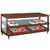 Hatco GRPWS-4824D Glo-Ray® Slant Display Pizza Warmer, 48"W × 24"D, Dual Shelf, Heated Base Only, 8 LED Lights, 2390 Watts