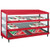 Hatco GRPWS-4818T Glo-Ray® Slant Display Pizza Warmer, 48"W × 18"D, Triple Shelf, Heated Base Only, 12 LED Lights,120/208–240 Volts, 2880 Watts