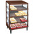 Hatco GRPWS-2418Q Glo-Ray® Slant Display Pizza Warmer, 24"W × 18"D, Quadruple Shelf, Heated Base Only, 8 Display Lights, 120/208–240 Volts, 1920 Watts