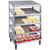 Hatco GRPWS-3618Q Glo-Ray® Slant Display Pizza Warmer, 36"W × 18"D, Quadruple Shelf, Heated Base Only, 12 Display Lights, 120/208–240 Volts, 2880 Watts