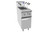 Atosa PCG9 16"W Gas Pasta Cooker, SUS316 Stainless Steel Tank 9 Gallon, (2)1/3 Baskets & (1)1/6 Basket left, (1)1/6 Basket Right, 46,000 Total BTUs