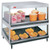Hatco GRSDS/H-41D Glo-Ray® Slant/Horizontal Display Warmer, 41"W × 24"D, Dual Shelf, 6 Bulbs, 16 Divider Rods, 120/208–240 Volts, 2120 Watts