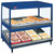 Hatco GRSDS/H-41DHW Glo-Ray® Slant/Horizontal Display Warmer, 41"W × 24"D, Dual Shelf, Base Heat Only, High Wattage on Top Shelf, 6 Bulbs, 16 Divider Rods, 120/208–240 Volts, 3180 Watts