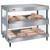 Hatco GRSDH-60D Glo-Ray® Horizontal Merchandising Warmer, 60"W × 19.5"D, Dual Shelf, 10 Bulbs, 24 Divider Rods, 120/208–240 Volts, 4200 Watts