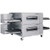 Lincoln 3240-V & 3240-R Double Deck Impinger Conveyorized Oven Package with 40 inch Long Cooking Chamber and 32” Wide Conveyor Belt | Two-Stacked Gas/Electric Pizza Ovens