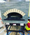 Univex DOME55P 74.8"W Artisan Stone Hearth Pentagonal Pizza Oven, Gas Fired Dome Pizza Oven, (11)12" Pizza Capacity, Handmade Firebrick, 97,500 BTUs