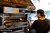 Moretti Forni AMALFI B2 52"W serie P Double-Deck Electric Pizza Bake Oven Dual Heat Top/Bottom, 12 Pizza Capacity, Refractory Stone Baking Chamber(2) 38"Wx29Dx7"H, 14.2 kW