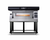 Moretti Forni AMALFI C1 52"W serie P Single-Deck Electric Pizza Bake Oven Dual Heat, 9 Pizza Capacity, Refractory Stone Baking Chamber(1) 38"Wx41Dx7"H, 9.6 kW