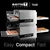 Moretti Forni T64EV1 serie T 48.5"W Single Ventless Electric Conveyor Pizza Bake Oven, (25)13" Pizza /Hour, Stainless Steel Construction, 24"Wx16"Dx3"H Chamber(1), 6.9 kW