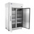 Atosa MBF8005GR 51.7" W 2-Section Solid Door Top Mounted Reach-In Refrigerator - 115 Volts, Silver