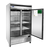 Atosa MBF8507GR 54.4" W 2-Section Solid Door Reach-In Refrigerator - 115 Volts, Self-Contained, Bottom-Mounted, R290