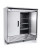 Atosa MBF8508GR 82"W Reach-In Refrigerator, 3 Section (3) Locking Hinged Solid Doors Bottom Mount Self Contained, (9) Shelves, 68 Cu.Ft Capacity, Refrigerant R290