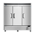 Atosa MBF8508GR 82"W Reach-In Refrigerator, 3 Section (3) Locking Hinged Solid Doors Bottom Mount Self Contained, (9) Shelves, 68 Cu.Ft Capacity, Refrigerant R290