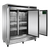 Atosa MBF8508GR 82"W Reach-In Refrigerator, 3 Section (3) Locking Hinged Solid Doors Bottom Mount Self Contained, (9) Shelves, 68 Cu.Ft Capacity, Refrigerant R290