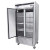 MBF8502GR 39-1/2" W 2-Section Solid Doors Reach-In Freezer - 115 Volts, Self-Contained, Bottom Mounted, R290