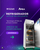 Atosa MCF8720GR 27"W Black Stainless Steel 1-Section Hinged Glass Door Freezer Merchandiser, 4 Shelves, Self-Contained, Bottom Mount, 19.4 Cu.Ft Capacity, R290 Refrigerant