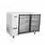 Atosa MBB48GGR 48" W Stainless Steel 2-Section Glass Door Back Bar Cooler - 115 Volts, 12.9 Cu/Ft., Side Mounted, R290