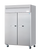 Blue Air BSF49T-HC 54'' 49 cu. ft. Top Mounted 2 Section Solid Door Reach-In Freezer, R-290 Refrigerant