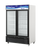 Blue Air BKGM49-HC 54.38" Two Glass Door (Swing) Refrigerator Merchandiser, 49 Cu. Ft, Refrigerant R290