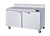 Blue Air BLUR60-WT-HC 2 Doors All Stainless Work Top Refrigerator - 60" wide, 16.5 Cu/Ft., R-290 Refrigerant
