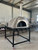 Vera Pizza Ovens Ercole AM91 -  Mushroom Mosaic Tiled Wood Fired Pizza Ovens, Ash Granite Finish