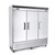 Migali C-3RB-HC 81 9/10" Three Section Reach-In Refrigerator, (3) Left/Right Hinge Solid Doors, 115v, R290 (Hydrocarbon)