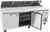 Atosa MPF8203GR 93" W 3-Section 3 Door Refrigerated Pizza Prep Table - 115 Volts, 28.4 Cu/Ft, Side Mounted, R290