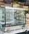 Atosa CRDC-35 28" W 2 Door Countertop Refrigerated Display Cases, Curved/Square, (2) Shelves (2) Sliding Glass Doors, 3.5 Cu/Ft, Refrigerant R290