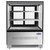 Atosa RDCS-35 35" Floor Model Stainless Steel Refrigerated Square Display Case, 10.9 Cu/Ft., R290