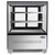Atosa RDCS-48 47" Floor Model Stainless Steel Refrigerated Square Display Case, 15.1 Cu/Ft., R290