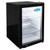 Atosa CTD-3S 18" One Section 1 Hinged Glass Door Countertop Refrigerator Merchandiser with Signage Top - 2.4 Cu. Ft., R600A