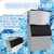 Atosa CYR400P 30" Ice Storage Bin for Ice Machines with Stainless Steel Exterior, 396 lb Storage Capacity