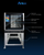 Atosa AEC-0621E 36"W Smart Touch Electric Combi Oven, Boiler Free, 6 x (18"x26") Pan Capacity, (3) Cooking Methods, 208/240-3Ph, 14.5~19 kW