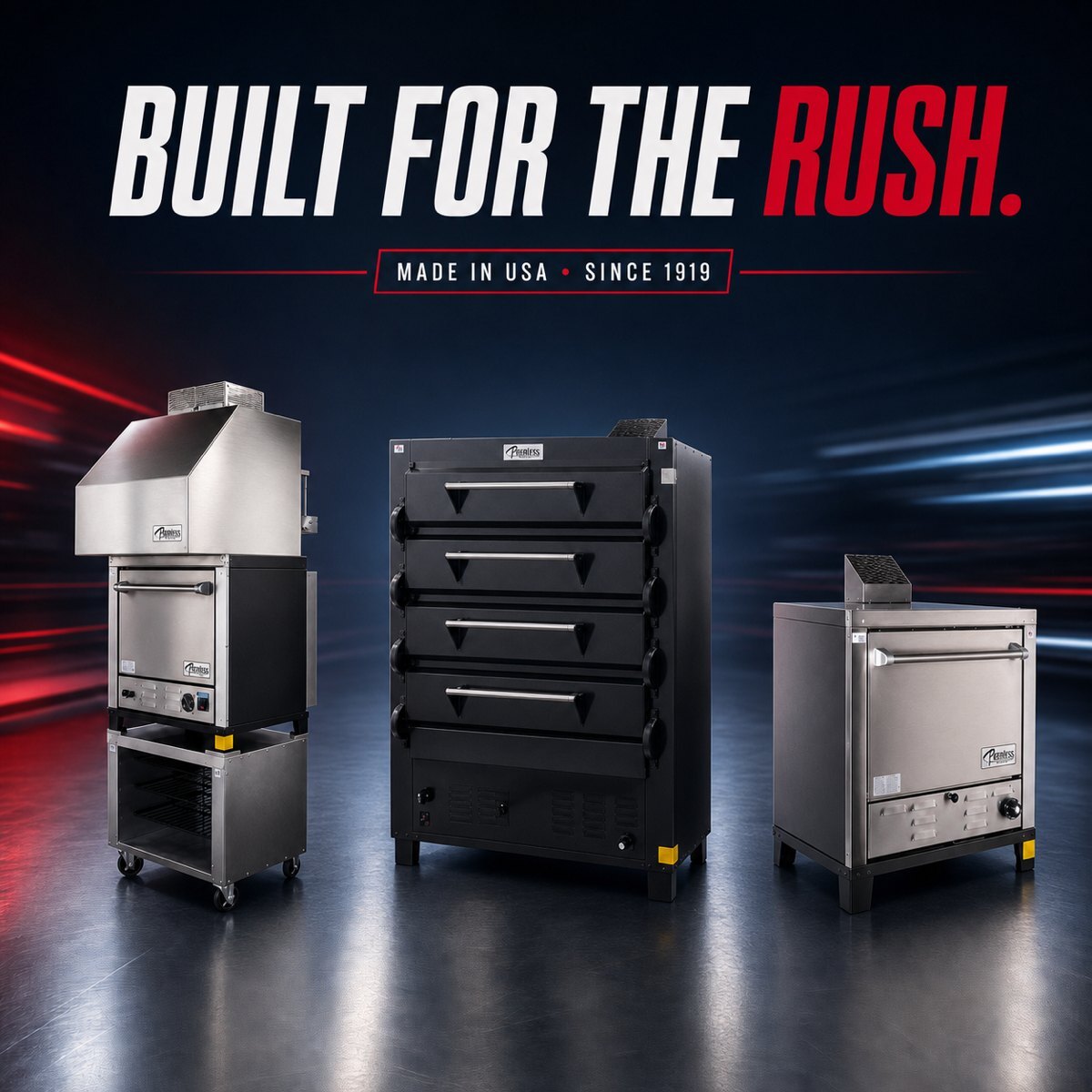 Peerless Commercial Oven Showcase
