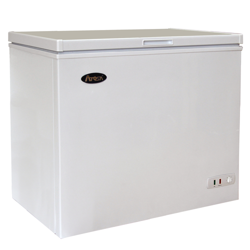 Atosa MWF9010GR 40.5 W Single Door Solid Top Chest Freezer 10 Cu/Ft.,  Refrigerant R600A 