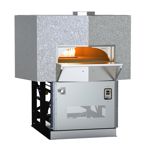 Wood Stone WS-MS-6-RFG MT. BAKER 6' Stone Hearth Oven, Gas/Wood