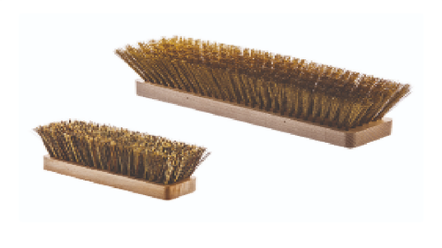 Pizza Group Oven Brush 237905 Brass Bristle Oven Brushes 7.8 x 2.3