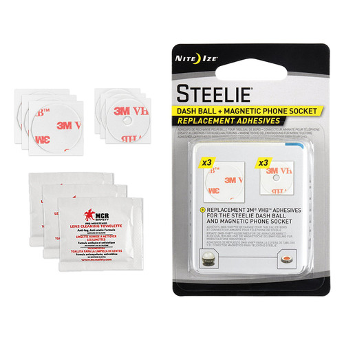 Nite-Ize Steelie Universal Adhesive Replacement Kit STUAR-01-R8