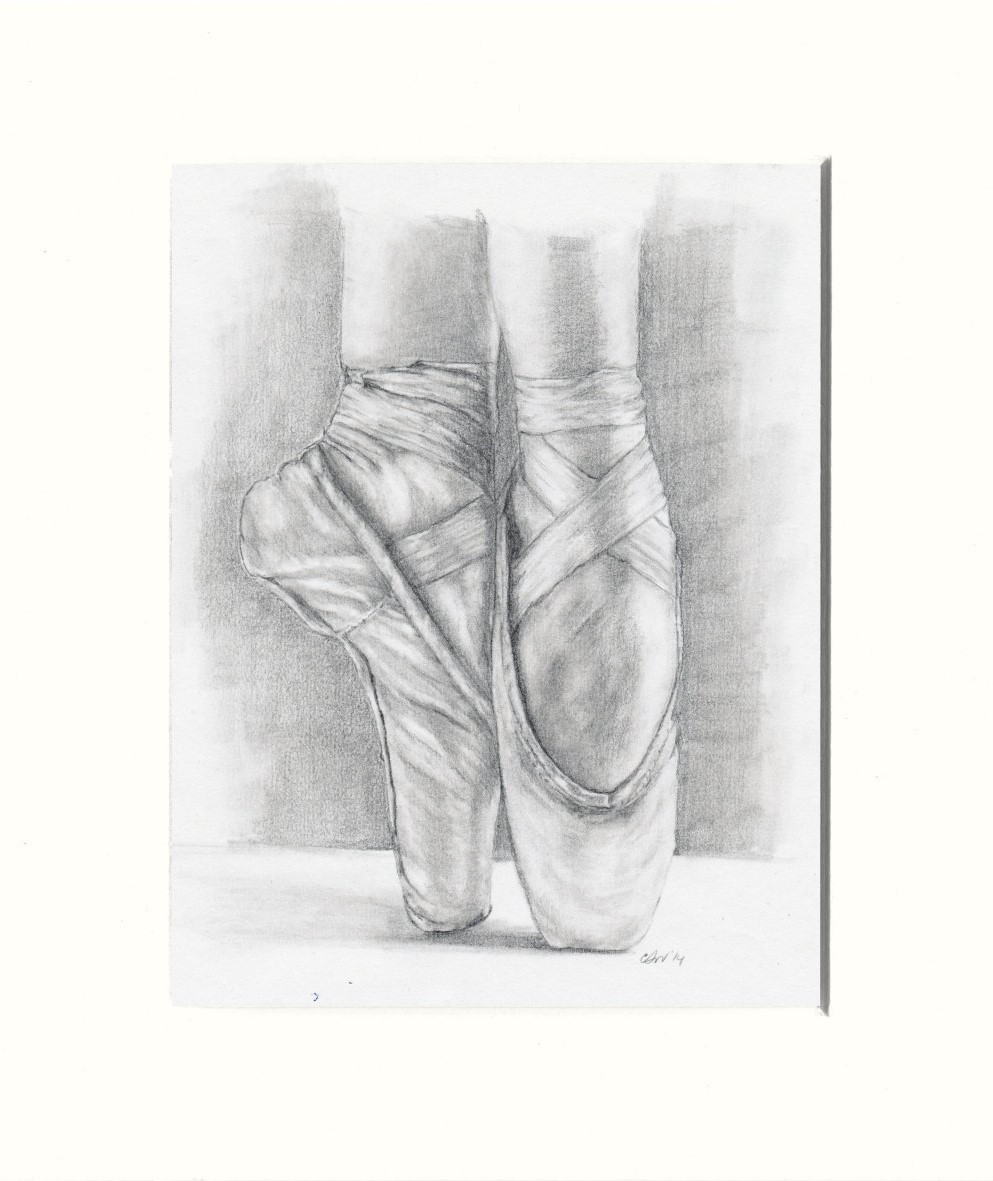 Drawing Ballerina Heels Pink Ballerina Ballet Pointe Shoes With Stock