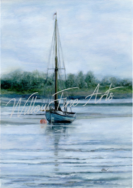 Calm Waters - Canvas Print (18x12 inches)