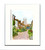 White Framed Print 8x10inch